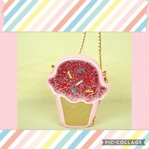 Pink Haley || Pink Ice Cream Crossbody Bag